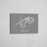 yellowstone club wrapped canvas