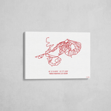 yellowstone club wrapped canvas