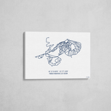 yellowstone club wrapped canvas