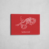 yellowstone club wrapped canvas