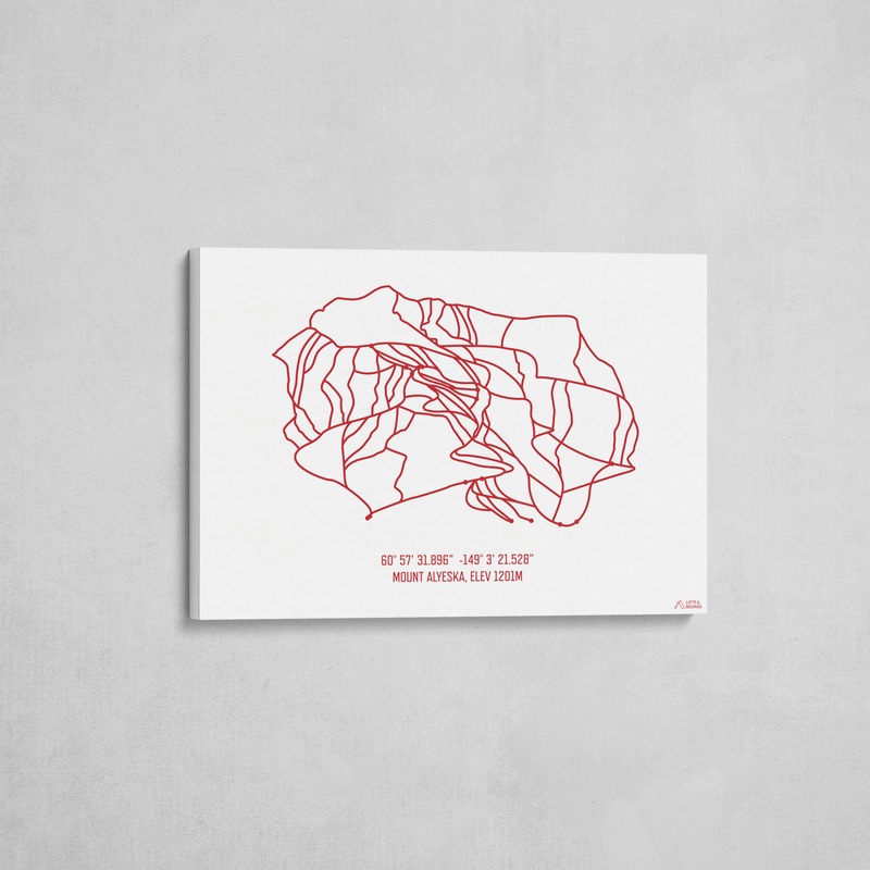 alyeska wrapped canvas