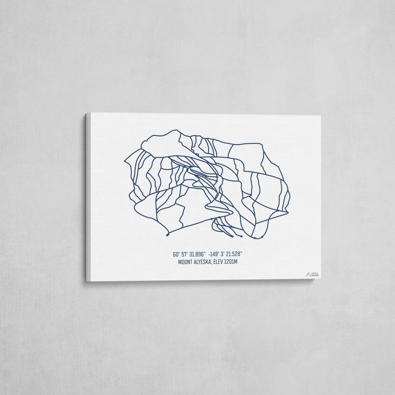 alyeska wrapped canvas