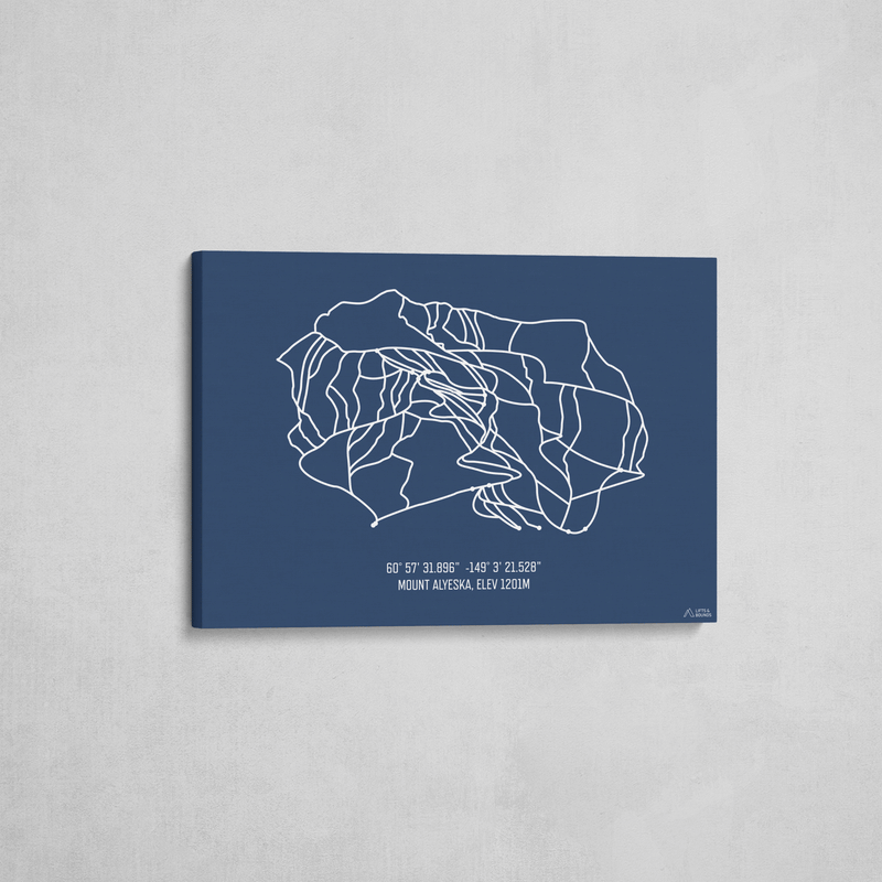 alyeska wrapped canvas