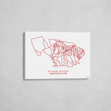 arapahoe basin wrapped canvas