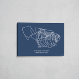 arapahoe basin wrapped canvas