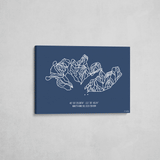 canyons wrapped canvas