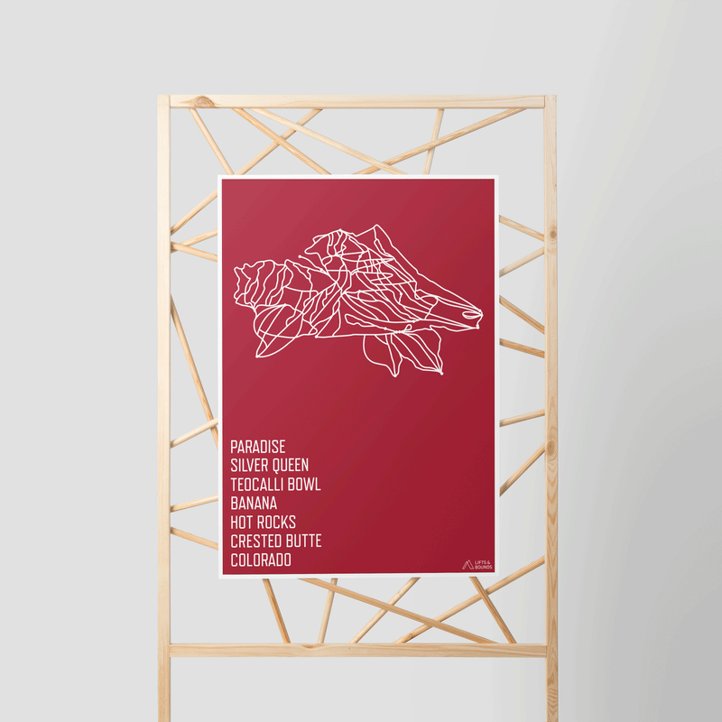 crested butte poster