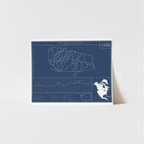 crystal mountain archival print