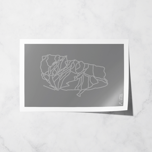 crystal mountain basic print