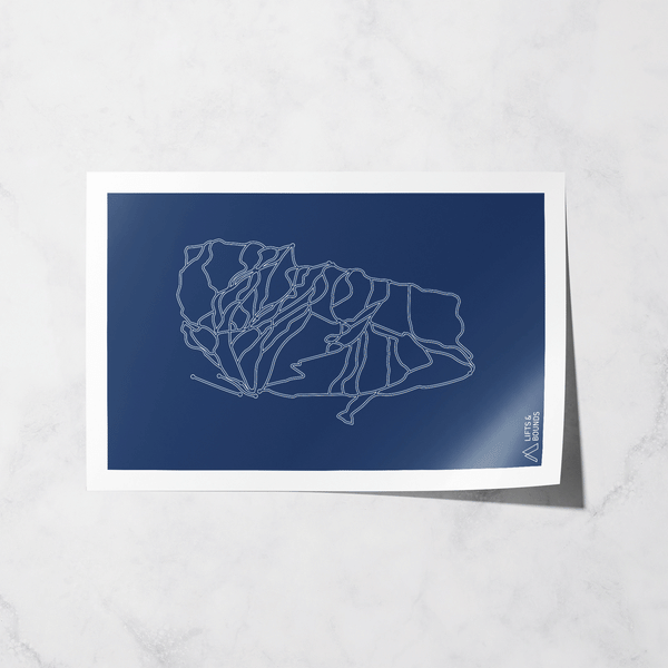 crystal mountain basic print