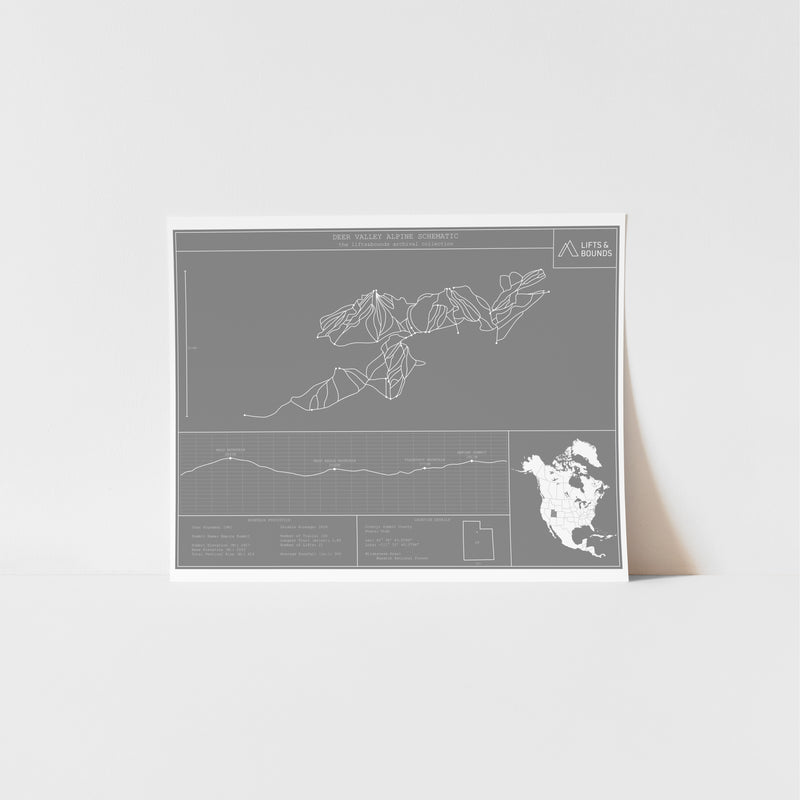 deer valley archival print