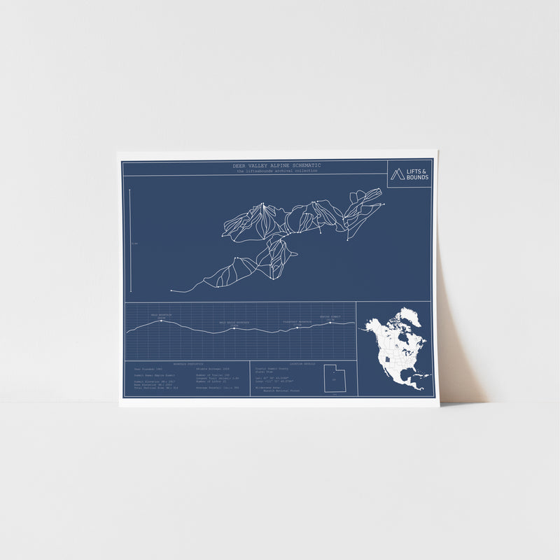 deer valley archival print
