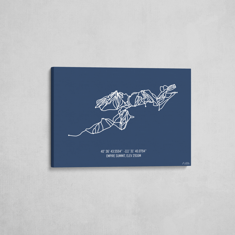 deer valley wrapped canvas