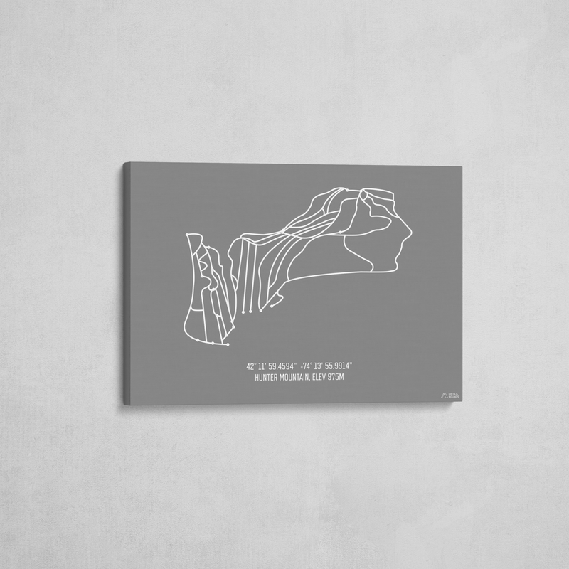 hunter mountain wrapped canvas