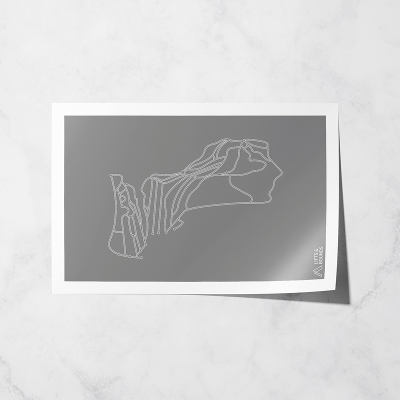 hunter mountain basic print