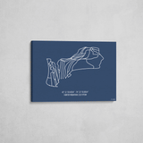 hunter mountain wrapped canvas