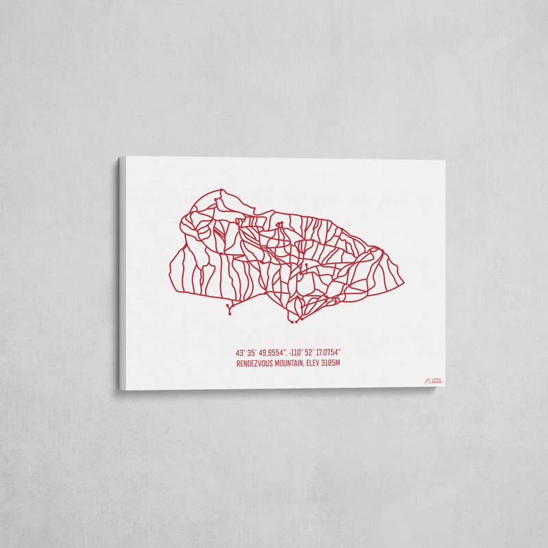 jackson hole wrapped canvas