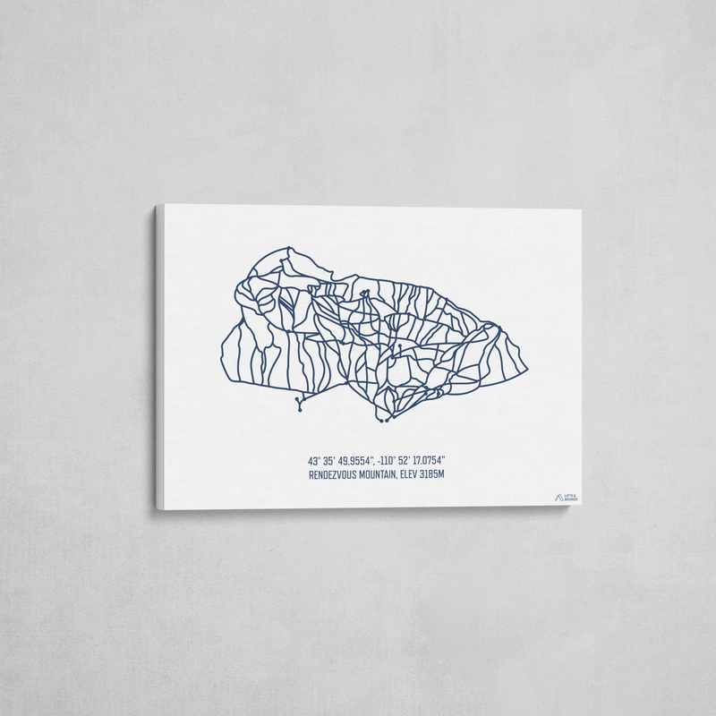jackson hole wrapped canvas