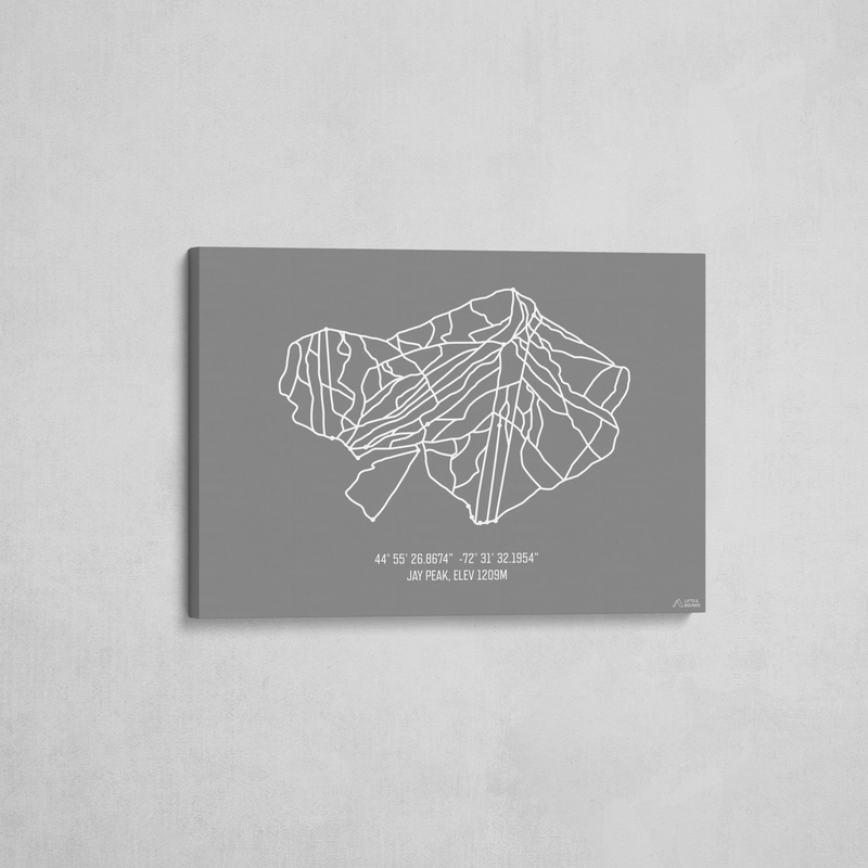 jay peak wrapped canvas