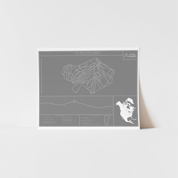 jay peak archival print