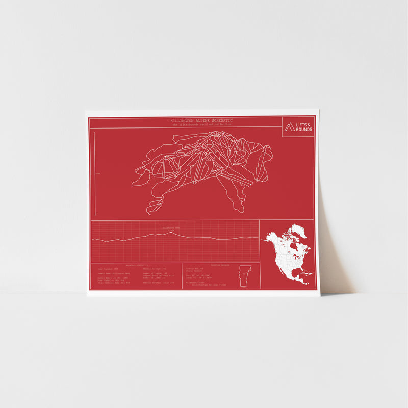 killington archival print