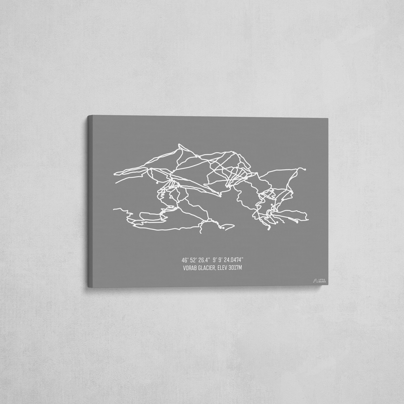 laax wrapped canvas