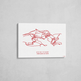 laax wrapped canvas