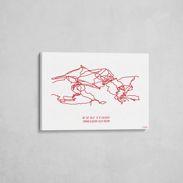 laax wrapped canvas