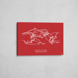 laax wrapped canvas
