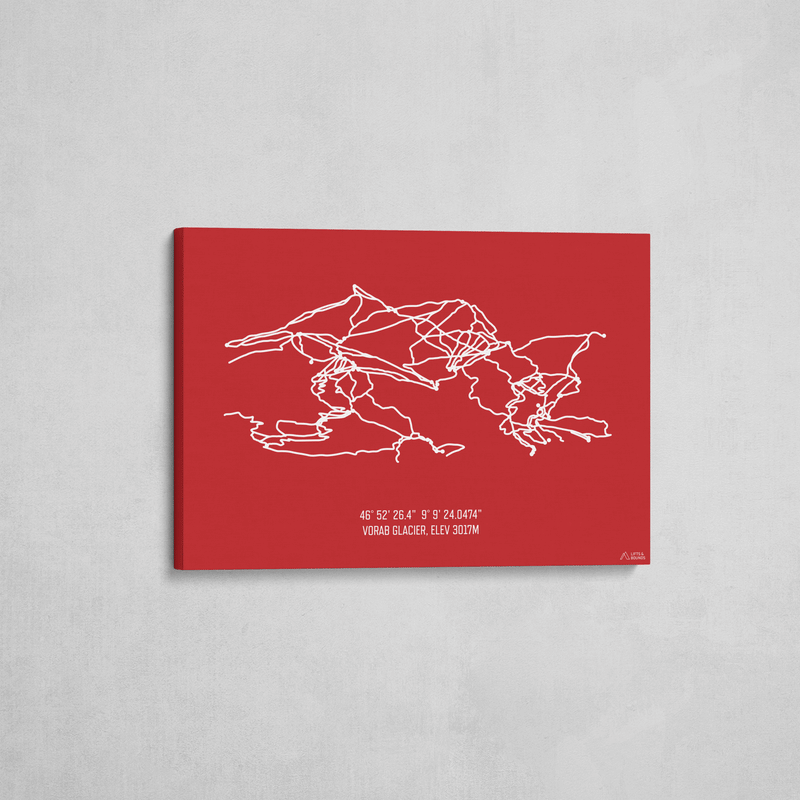 laax wrapped canvas