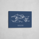 laax wrapped canvas