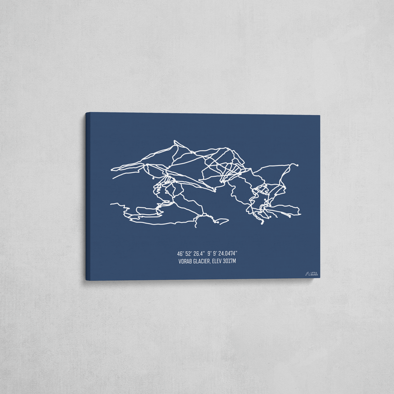 laax wrapped canvas