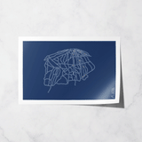 mount snow basic print