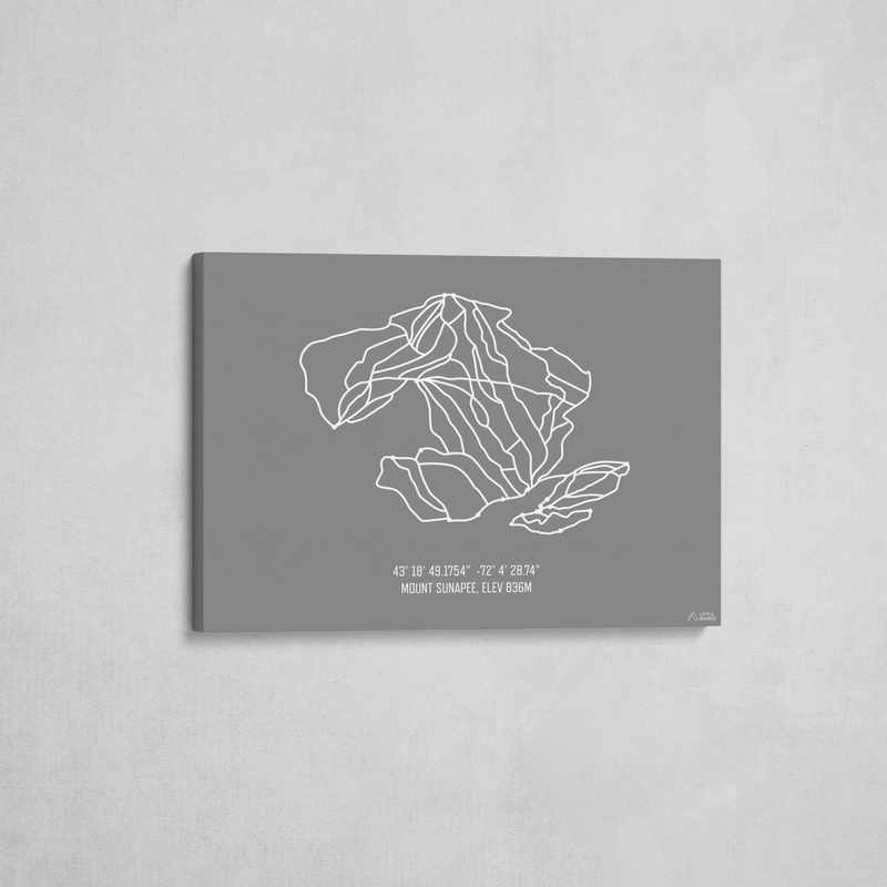 mount sunapee wrapped canvas