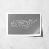 powder mountain basic print