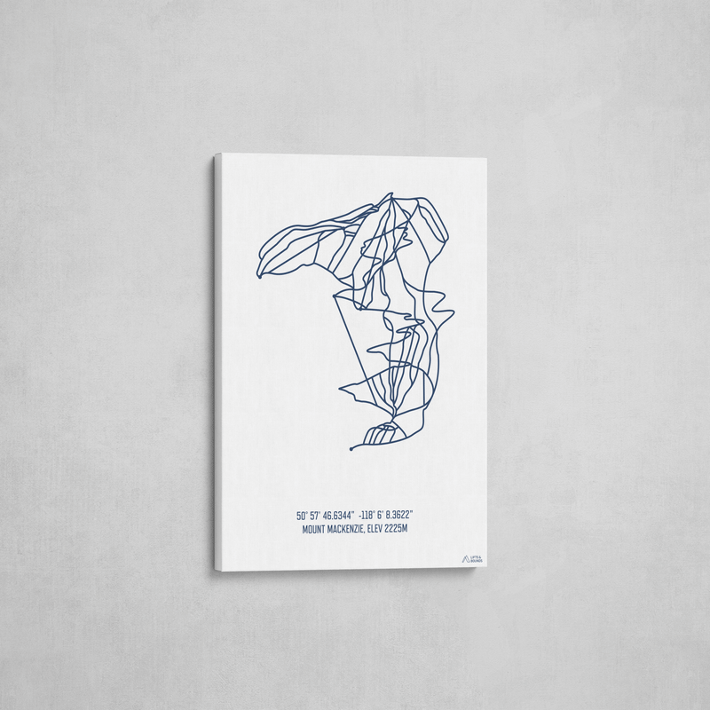 revelstoke wrapped canvas